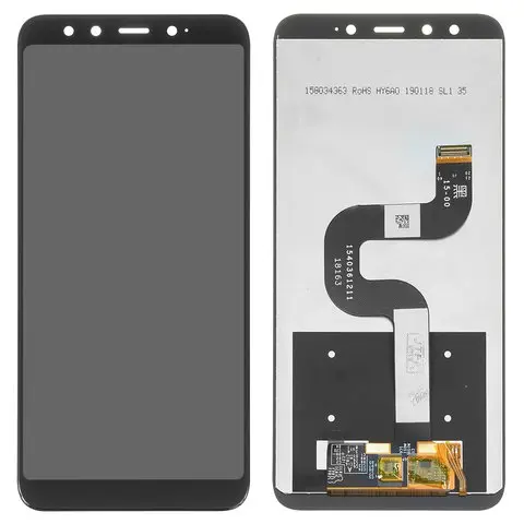 [6052] Xiaomi Display LCD Mi A2 Redmi 6X Black No Frame Compatible