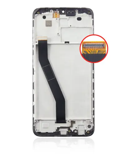 [15729] Xiaomi Display LCD Redmi 8 Redmi 8A Black Con Frame Compatibile