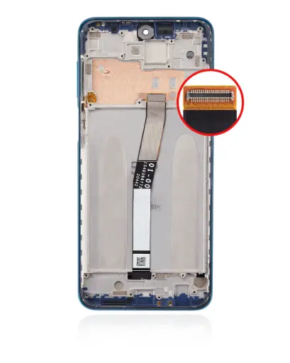 [15730] Xiaomi Display LCD Redmi Note 9 Pro Note 9S Black With Frame Refurbished